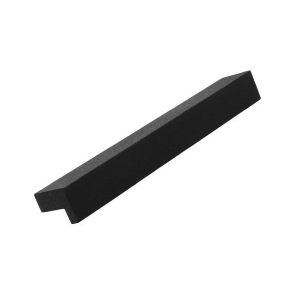 Crown 5-3/4" Deco Aluminum Cabinet Pull 3-3/4" Center to Center Black Wrinkle Powder Finish CHP80215BKW - main